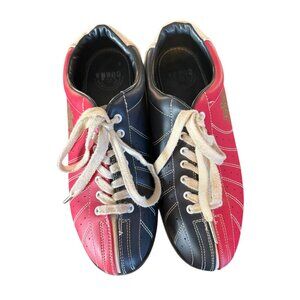 Team Cobra TCR-1 Red White Blue Unisex Mens 10.5 Womens 12 Leather Bowling Shoes